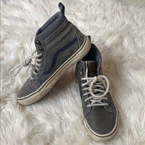 Vans leather trainers high tops